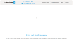 Desktop Screenshot of drticeodpadu.cz
